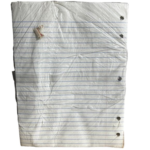 Vintage Stuart Hall 200 Sheets Wide Rule 5 hole Paper New 1985 - Picture 3 of 3